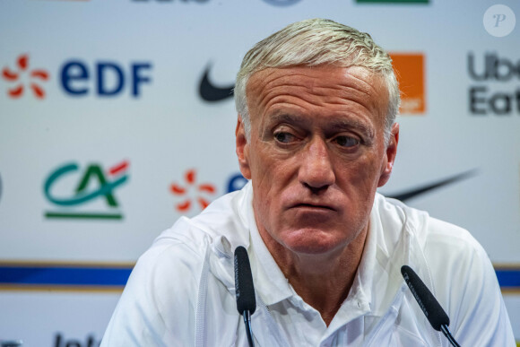 Didier Deschamps, entraîneur de l'équipe de France de football, à Clairefontaine, le 9 juin 2023. © Baptiste Autissier / Panoramic / Bestimage