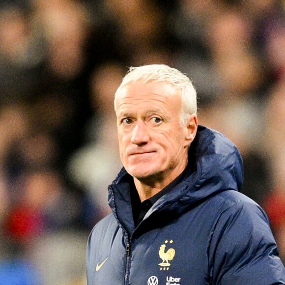 Un homme qu'a bien connu Didier Deschamps du temps où il était joueur à Nantes.
Didier Deschamps, entraineur et sélectionneur de l'équipe de France - Match de qualification à l'EURO 2024 de Football opposant la France aux Pays-Bas au Stade de France à Saint-Denis, France, le 24 mars 2023. La France a gagné 4-0. © Jean-Baptiste Autissier/Panoramic/Bestimage