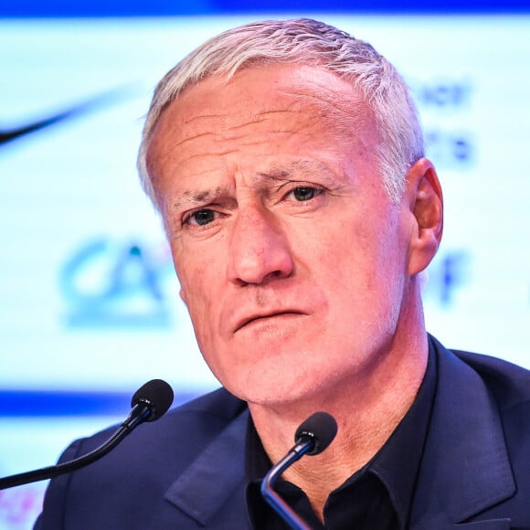 "Le décès de Robert Budzynski suscite en moi une profonde tristesse. Robert aimait le FC Nantes et ses joueurs", déclare le sélectionneur des Bleus.

Didier Deschamps lors de la conférence de presse pour la liste des joueurs sélectionnés pour les éliminatoires de l'UEFA Euro 2024 au siège de la Fédération Française e Football (FFF), à Paris, France, le 16 mars 2023. © Matthieu Mirville/Zuma Press/Bestimage