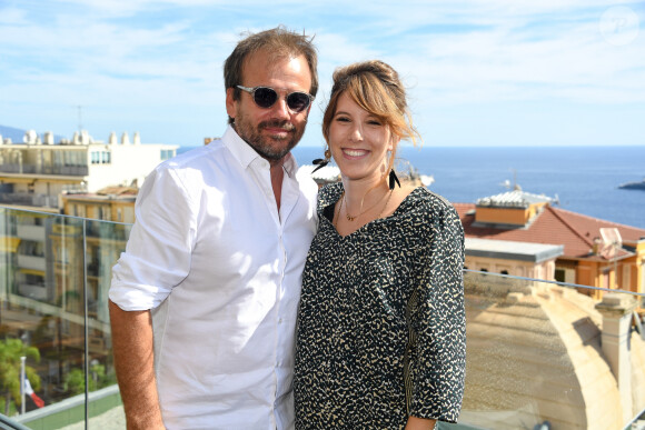 Exclusif - Stéphane Henon et Léa François - 8ème saison des Héros de la TV à Beausoleil, le 5 octobre 2019. © Lionel Urman/Bestimage 