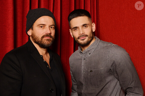 Exclusif - Edouard Collin et Stéphane Henon - L'équipe de la série télévisée "Plus belle la vie" organise une projection en avant-première du prime "Secrets" au cinéma "Le Chambord" à Marseille le 8 janvier 2019 © Bruno Bebert/Bestimage