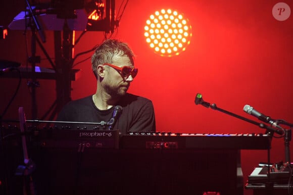 Damon Albarn - Le groupe Gorillaz en concert au Brighton Centre à Brighton. Le 27 novembre 2017 
