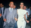 Elle a renversé ce dernier à bord d'une voiture. 
Archives - Mariage de Véronique et Yves Mourousi à Nimes en 1985.