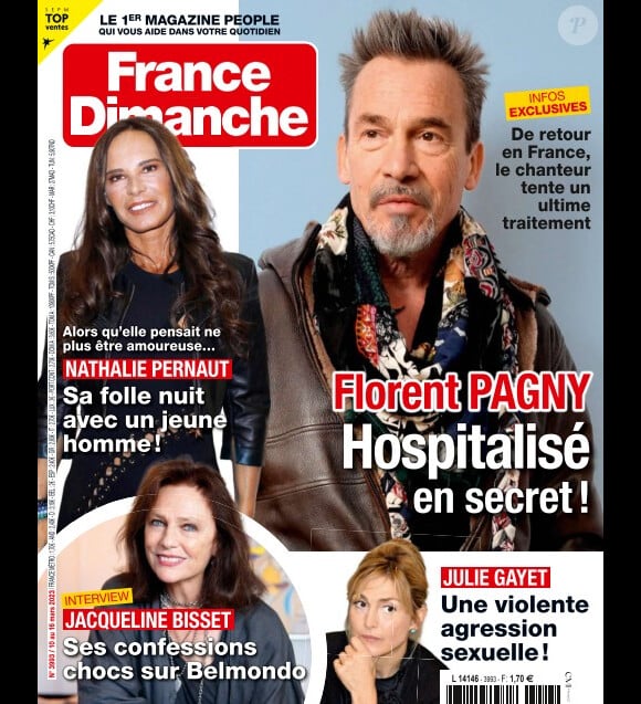 "France Dimanche", couverture.