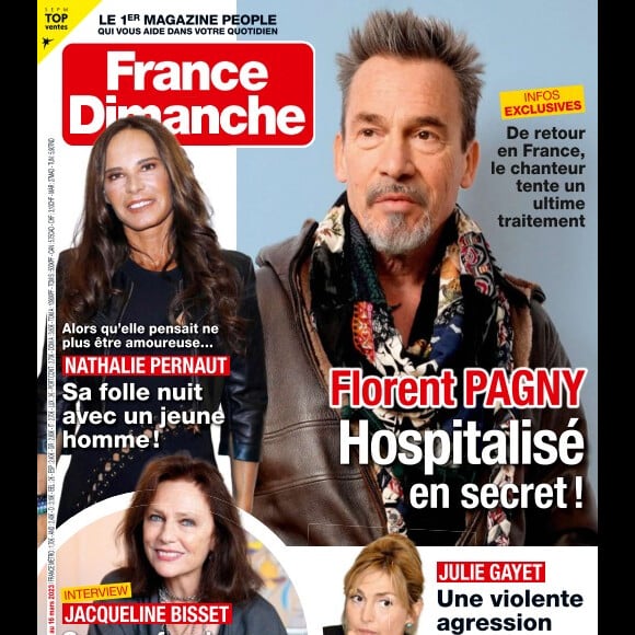 "France Dimanche", couverture.