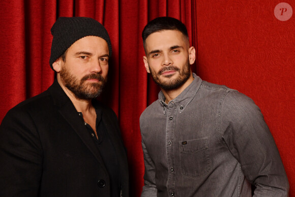 Exclusif - Edouard Collin et Stéphane Henon - L'équipe de la série télévisée "Plus belle la vie" organise une projection en avant-première du prime "Secrets" au cinéma "Le Chambord" à Marseille le 8 janvier 2019 © Bruno Bebert/Bestimage