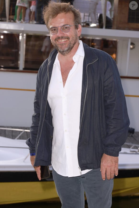 Stéphane Hénon - People au Trophée de la Pétanque Gastronomique à Paris Yacht Marina le 21 juin 2022. © Christophe Aubert via Bestimage