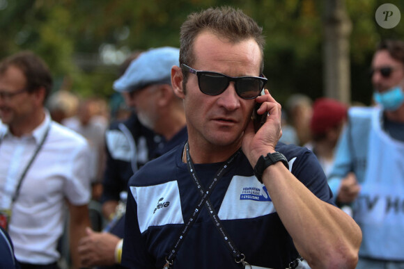 Thomas Voeckler - Championnats du Monde UCI - Elite Hommes à Leuven en Belgique le 26 septembre 2021.