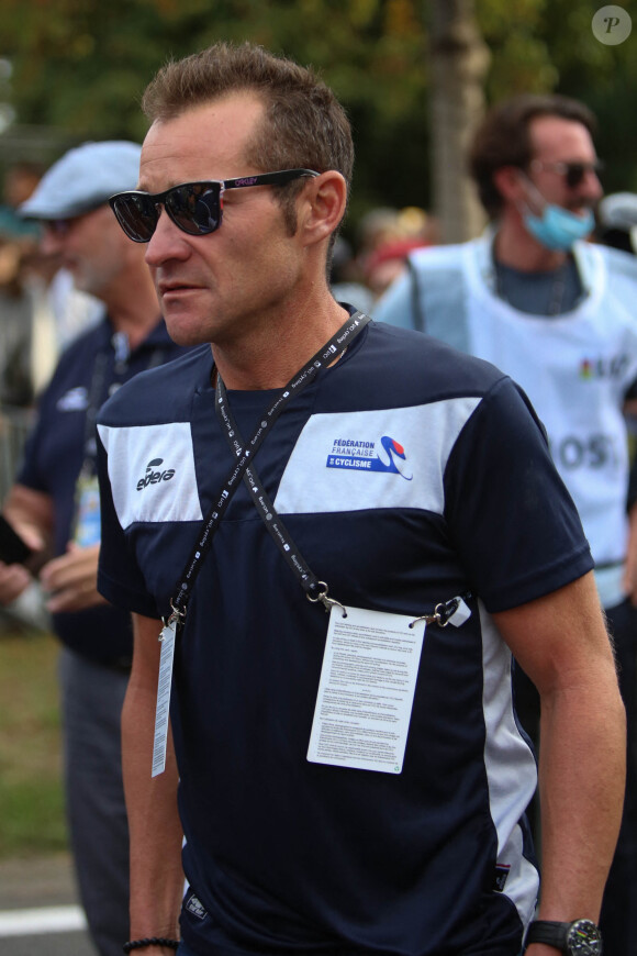 Thomas Voeckler - Championnats du Monde UCI - Elite Hommes à Leuven en Belgique le 26 septembre 2021.