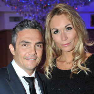 Richard Virenque et sa compagne Marie-Laure - Soiree "The Best Awards 2013" de Massimo aux Salons Hoche a Paris, le 16 decembre 2013.