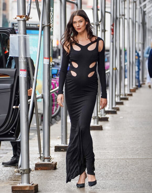 Karlie Kloss est l'un des Top Models les plus populaires du monde
Exclusif - Karlie Kloss enceinte se promène dans les rues de New York. 
