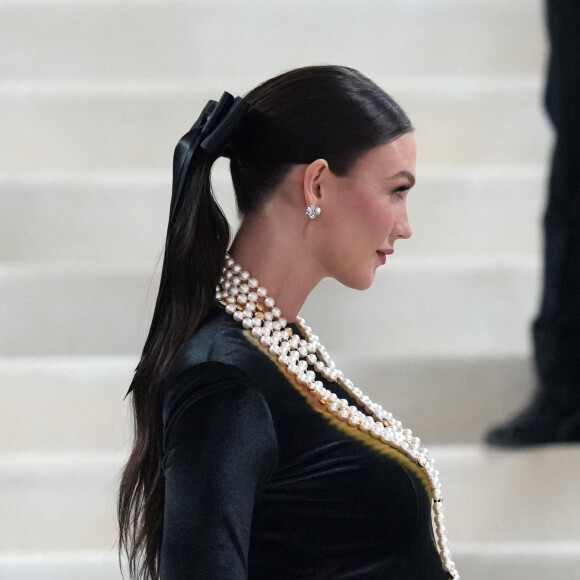Karlie Kloss - Les célébrités arrivent à la soirée du "MET Gala 2023" à New York, le 1er mai 2023. © Sonia Moskowitz Gordon/Zuma Press/Bestimage 