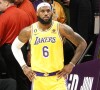 Bronny James, le fils de LeBron, a subi un arrêt cardiaque lors d'un entraînement lundi.
Lebron James - Les célébrités assistent au match des Lakers à la Crypto.com Arena à Los Angeles.