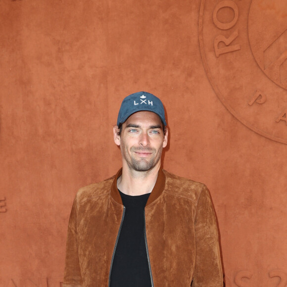 Camille Lacourt - Célébrités dans le village des internationaux de France de tennis de Roland Garros à Paris, France, le 6 juin 2019. © Jacovides-Moreau/Bestimage