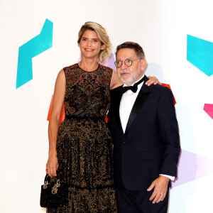 Alice Taglioni et Olivier Gluzman lors du 74ème Gala de la Croix-Rouge Monégasque, qui se tient dans la mythique Salle des Etoiles du Sporting Monte-Carlo à Monaco. Cette année l'ambassadeur du gala n'est autre que la rock star internationale Robbie Wiliams. En cette occasion Robbie Williams a donné un concert exclusif à la Salle des Etoiles. Monaco, le 29 juillet 2023. © Dominique Jacovides/Bestimage 