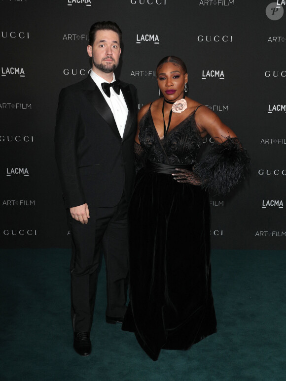 Avec son mari, Alexis Ohanian, elle a organisé la fameuse cérémonie du "gender reveal"
 
Alexis Ohanian, Serena Williams - People au 10ème "Annual Art+Film Gala" organisé par Gucci à la "LACMA Art Gallery" à Los Angeles, le 6 novembre 2021.