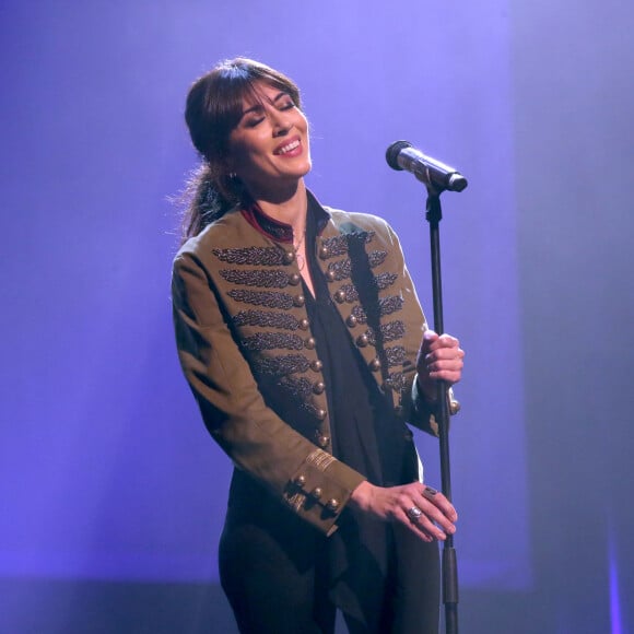 Nolwenn Leroy se disait alors "apaisée" avec ce dernier.
Exclusif - Nolwenn Leroy - 16ème Gala de la Fondation " Recherche Alzheimer " à l'Olympia à Paris. Le 20 mars 2023 © Bertrand Rindoff Petroff / Bestimage