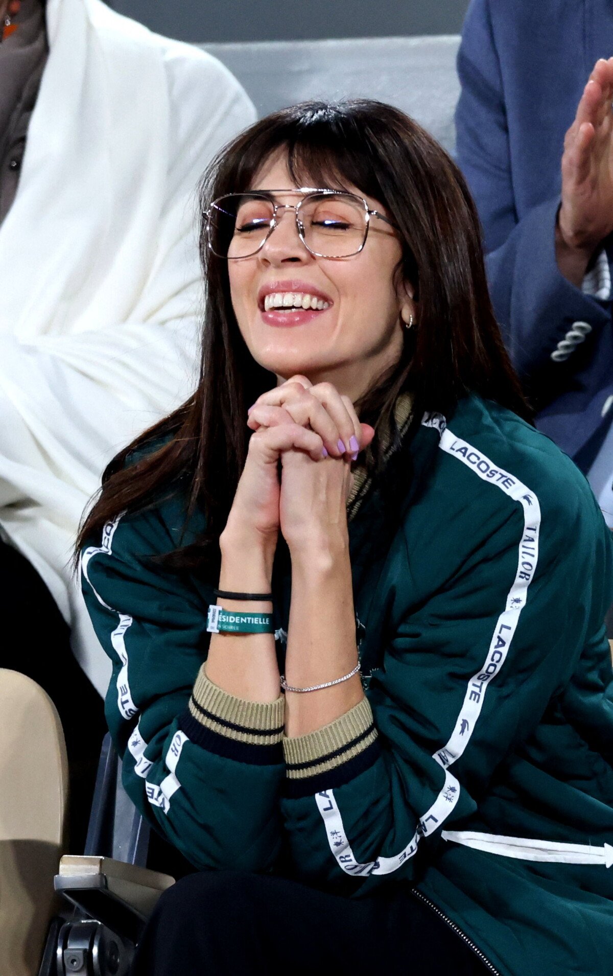 Photo : Nolwenn Leroy - Célébrités Dans Les Tribunes Des Internationaux ...