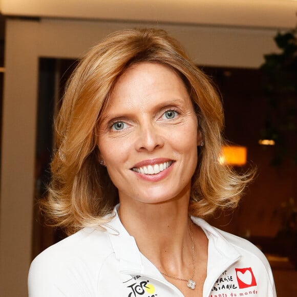 Exclusif - Sylvie Tellier - Portraits des personnalités lors de la 20ème édition de "l'étape du coeur" de l'association "Mécénat Chirurgie Cardiaque" (MCC) lors du tour de France 2023 à l'hôtel Ibis Mériadeck de Bordeaux, France, le 06 juillet 2023. © Christophe Clovis / Bestimage