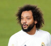 En mettant son pied en opposition, l'ancien joueur du Real Madrid a blessé Luciano Sanchez.
Marcelo - Match de football en Liga : Le Real Madrid est à égalité avec Seville 2-2 au Stade Alfredo-Di-Stéfano le 9 mai 2021. © Acero/Alterphotos/Panoramic / Bestimage