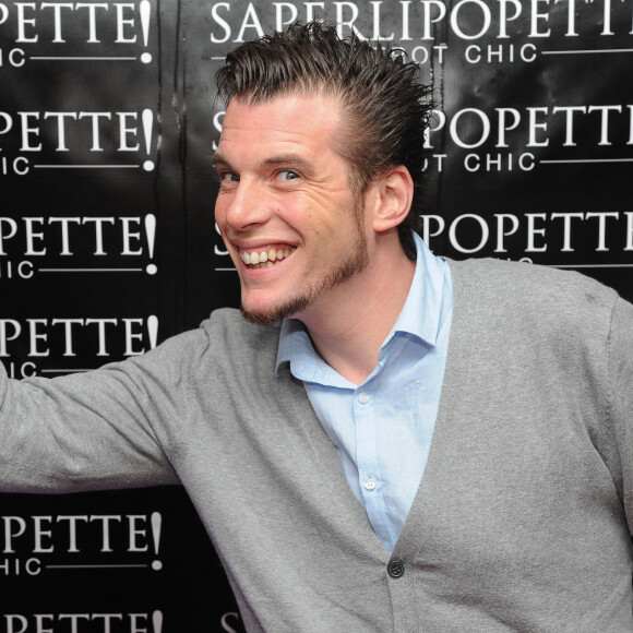 Norbert Tarayre - Inauguration du restaurant "Saperlipopette!" de Norbert Tarayre (Top Chef 3) à Puteaux, le 17 novembre 2014.