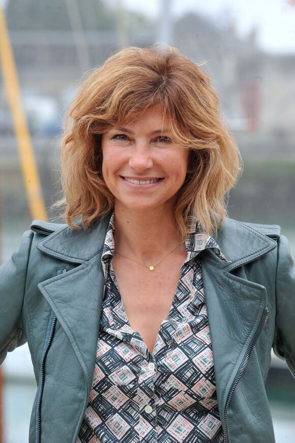 Florence Pernel pose pour le photocall du telefilm ' Nom De Code: Rose ' durant le 15e Festival de la Fiction Tv de La Rochelle, France le 12 Septembre 2013.