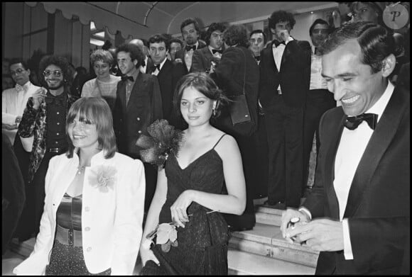 Alain Corneau l'avait d'ailleurs dirigée dans l'un de ses chefs d'oeuvre, "Série noire"
Myriam Boyer, Marie Trintignant et Alain Corneau au Festival de Cannes 1979