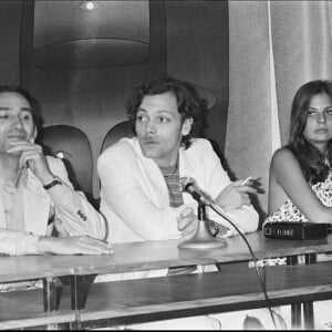 Patrick Dewaere, Myriam Boyer, Marie Trintignant et Alain Corneau au Festival de Cannes 1979