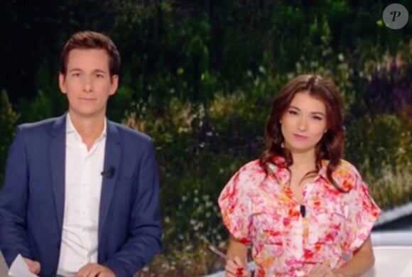 Marie Gentric et Loïc Besson aux commandes de la "Première édition" sur BFMTV.