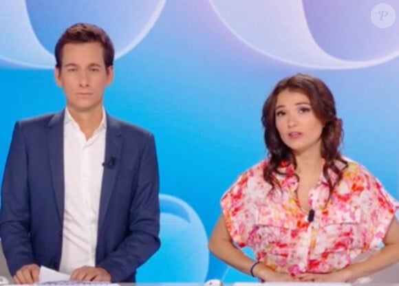 Marie Gentric et Loïc Besson aux commandes de la "Première édition" sur BFMTV.