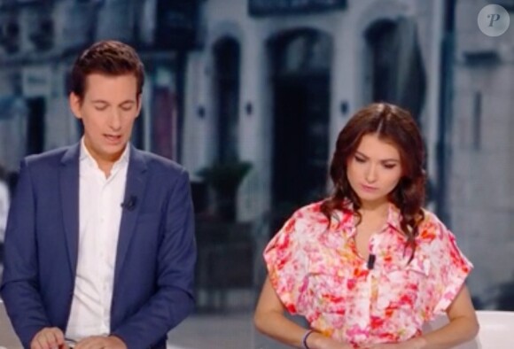 Marie Gentric et Loïc Besson aux commandes de la "Première édition" sur BFMTV.