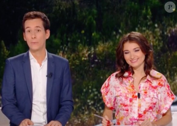 Marie Gentric et Loïc Besson aux commandes de la "Première édition" sur BFMTV.