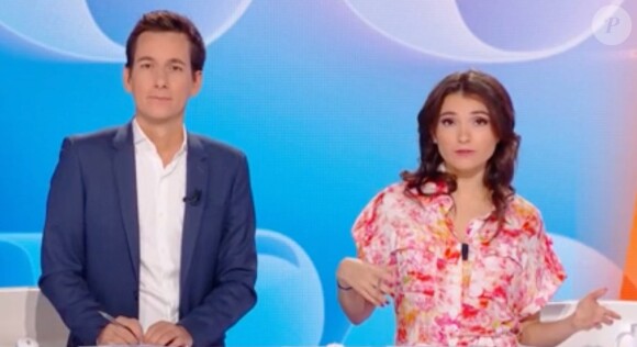 Marie Gentric et Loïc Besson aux commandes de la "Première édition" sur BFMTV.