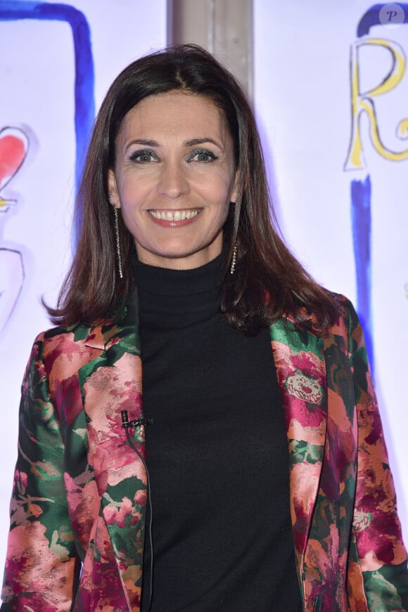 Adeline Blondieau (veste et un short Christophe Guillarmé en jacquard noir et rose fuchsia - Bijoux Elsa Lee Paris) au photocall du Gala du Coeur au profit de l'association Mécénat Chirurgie Cardiaque dans la salle Gaveau de Paris, France, le 28 janvier 2020. © Giancarlo Gorassini/Bestimage