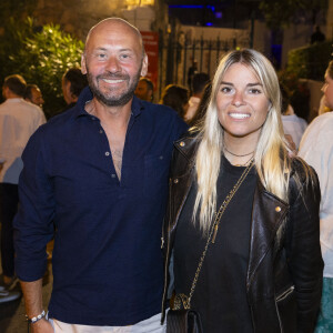 Exclusif - Julien Battesti, Sophie Tapie - Maxime Gasteuil présente son spectacle au festival de Ramatuelle le 8 août 2023. © Cyril Bruneau / Bestimage 