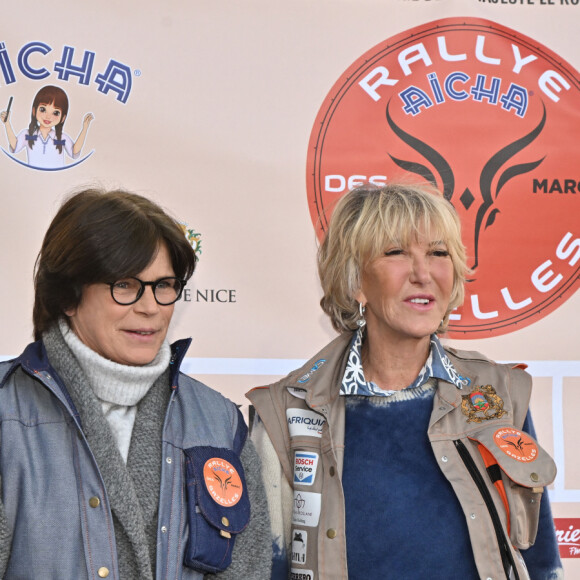 La princesse Stéphanie de Monaco, accompagnée de Dominique Serra, fondatrice et organisatrice du rallye, mais aussi de la ministre de l'économie et des finances du Maroc Nadia Fettah Alaoui et du parrain de coeurde la course, Jean Marc Généreux, a donné le départ de la 32ème édition du Rallye des Gazelles "Rallye Aïcha des e-gazelles"