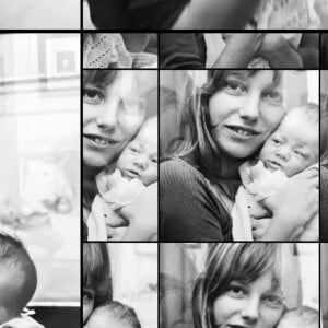 Et ce à l'aide d'une même photo en noir et blanc, multiplié en plans rapprochés ou au contraire éloignés.
Charlotte Gainsbourg sur Instagram.