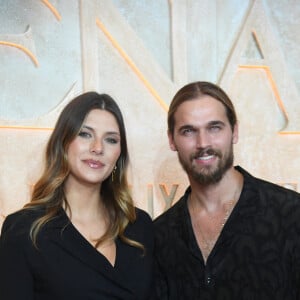 Info - Camille Cerf est enceinte de son premier enfant - Camille Cerf (Miss France 2015) et son compagnon Théo Fleury - Avant-première du film "Athena" à la salle Pleyel à Paris le 13 septembre 2022 © Giancarlo Gorassini / Bestimage