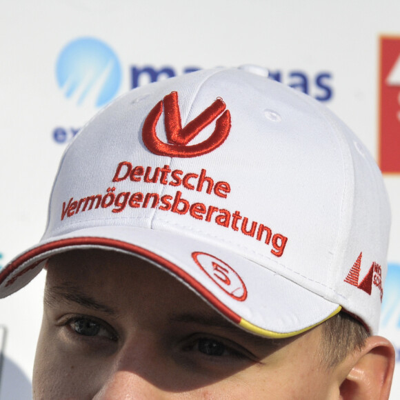 Mick Schumacher, le fils de Michael Schumacher remporte le grand prix de Monza en formule 4 à Monza le 30 octobre 2016