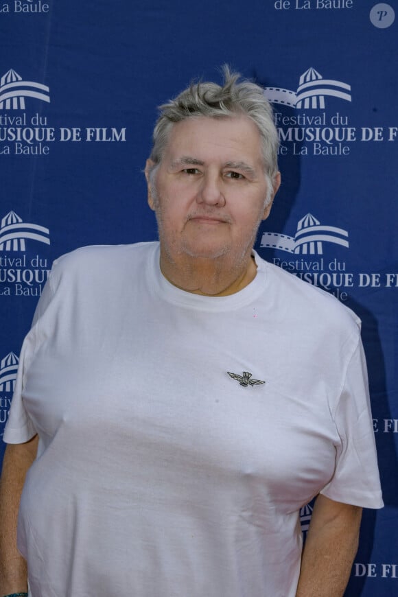 Pierre Ménès - Arrivée du jury au festival Cinéma & Musique de Film à La Baule le 28 juin 2023. © Rachid Bellak / Bestimage  Arrival of the jury at the Film & Music Festival in La Baule on june 28th 2023 