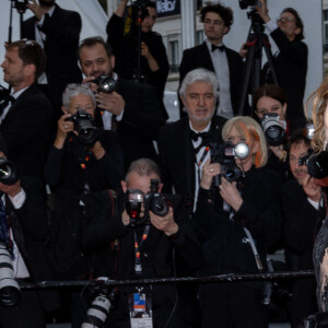 Isabelle Huppert - Montée des marches du film " Killers of the flower moon " lors du 76ème Festival International du Film de Cannes, au Palais des Festivals à Cannes. Le 20 mai 2023 © Jacovides-Moreau / Bestimage 
