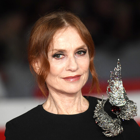 Isabelle Huppert - Red Carpet du film "Caravage" lors de la 17ème édition du festival du film de Rome le 18 octobre 2022. 