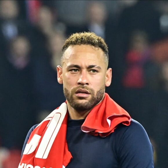 Neymar Jr ( 10 - PSG ) - - Match de 8ème de finale aller de la Ligue Des Champions 2023 (LDC) "PSG - Bayern Munich (0-1)" au Parc Des Princes, le 14 février 2023.