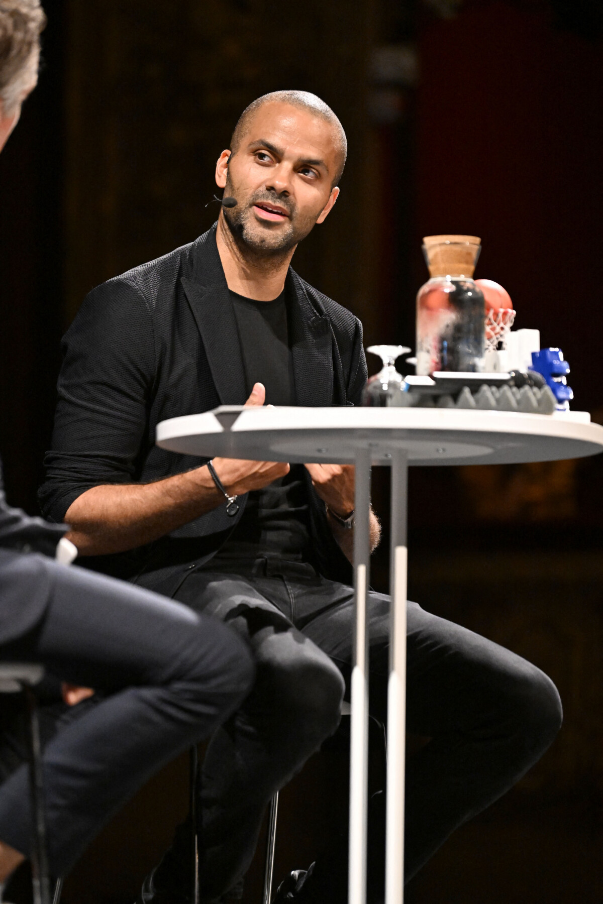 Photo : Tony Parker après avoir été honoré comme légende du Sport du ...