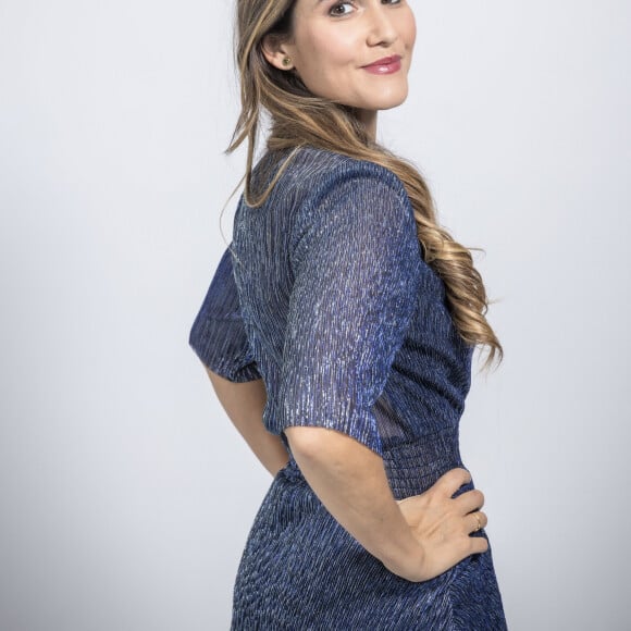 Exclusif - Joyce Jonathan - Studio - Tournage de l'émission "Nuit magique dans le monde de Disney" à Disneyland Paris, diffusée, le 27 décembre sur M6.