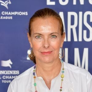 Exclusif - Carole Bouquet - Photocall - Longines Paris Eiffel Jumping au Champ de Mars à Paris, le 7 juillet 2019. © Veeren Ramsamy/Bestimage 