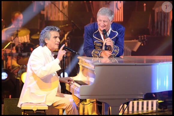 Patrick Sebastien et Toto Cutugno - Emission "Les années bonheur" le 8 janvier 2011.