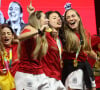 Les footballeuses espagnoles s'éclatent à ibiza
 
Retour à Madrid de l'équipe d'Espagne, victorieuse de la Coupe du monde féminine de football face à l'Angleterre.