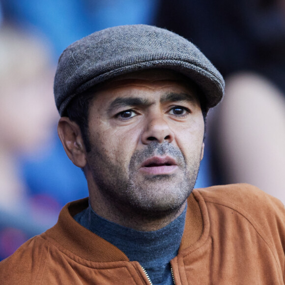 Jamel Debbouze en tribunes lors du match de football Ligue 1 Uber Eats opposant le Paris Saint-Germain (PSG) au Clermont Foot 63 au Parc des Princes à Paris, France, le 3 juin 2023. Clermont a gagné 3-2. © Cyril Moreau/Bestimage 