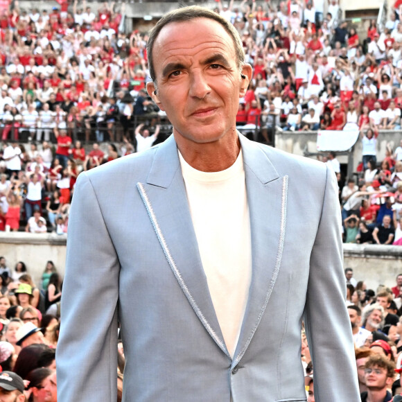 Exclusif - Nikos Aliagas - Enregistrement de l'émission "La chanson de l'année" dans les Arènes de Nîmes, présentée par N.Aliagas et diffusée le 17 juin sur TF1 © Bruno Bebert-Christophe Clovis / Bestimage 
